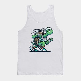 Marathon Turtle: Slow and Steady Wins Tank Top